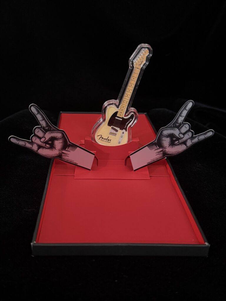 2026 1 oz Silver Fender® Telecaster 75th Anniversary Blind Box