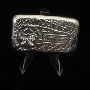 10oz Pioneer .999 Silver Bar